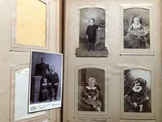 1870s-1880s album of Swedish-American families in LaPorte Indiana