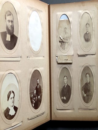 1870s-1880s album of Swedish-American families in LaPorte Indiana