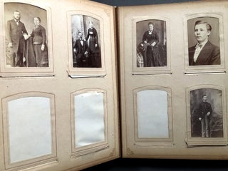 1870s-1880s album of Swedish-American families in LaPorte Indiana