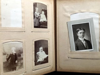 1870s-1880s album of Swedish-American families in LaPorte Indiana