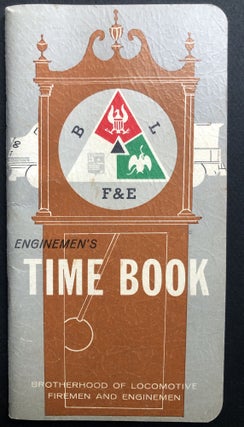 Item #H31778 1965 Enginemen's Time Book. Brotherhood of Locomotive Firemen and Enginemen