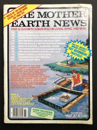 Item #H31789 The Mother Earth News May/June 1983 with extensive Elizabeth Kubler-Ross interview....