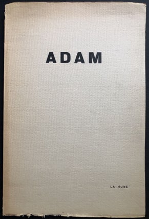 Item #H31871 Adam, Oeuvre Gravé 1939-1957. Henri-Georges Adam, Bernard Gheerbrant