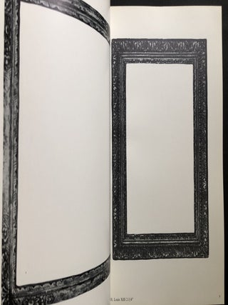 A Portfolio of Frames, Fifteenth Century to the Present, Vol. I (1961) & A Catalogue of Frames (1973) with additonal brochures & catalog