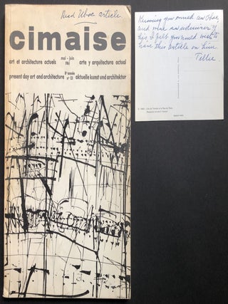 Item #H31937 Cimaise, Mai-Juin 1961. Jean-Robert Arnaud, Pierre Restany, Michel Ragon, ed. Dore...