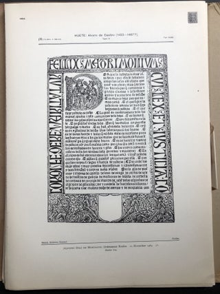Veröffentlichungen der Gesellschaft für Typenkunde des XV. Jahrhunderts. Jahrgang XVII-XVIII 1923/1924. Tafel 1351-1500