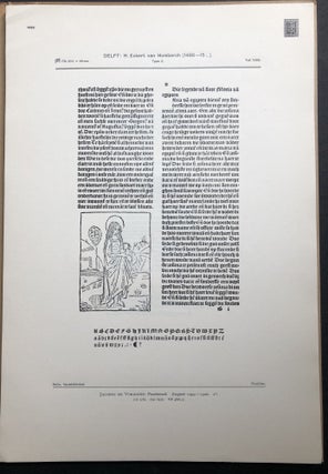 Veröffentlichungen der Gesellschaft für Typenkunde des XV. Jahrhunderts. Jahrgang XIX-XX, 1925/1926, Tafel 1501-1630