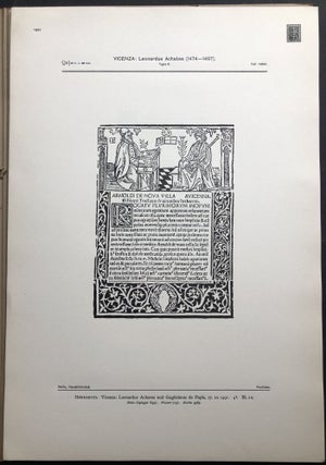 Veröffentlichungen der Gesellschaft für Typenkunde des XV. Jahrhunderts. Jahrgang XXIII-XXIV, 1929/1930, Tafel 1794-1888