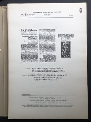 Veröffentlichungen der Gesellschaft für Typenkunde des XV. Jahrhunderts. Jahrgang XXIX-XXX, 1935/1936, Tafel 2151-2275