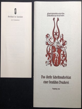 Veröffentlichungen der Gesellschaft für Typenkunde des XV. Jahrhunderts. Jahrgang XXIX-XXX, 1935/1936, Tafel 2151-2275