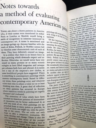 Analects, Vol. 1 no. 1, October 1960