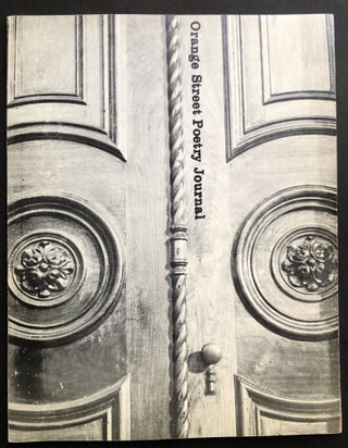 Item #H32035 Orange Street Poetry Journal (1959). Alan Shavzin, Malcolm Bradbury