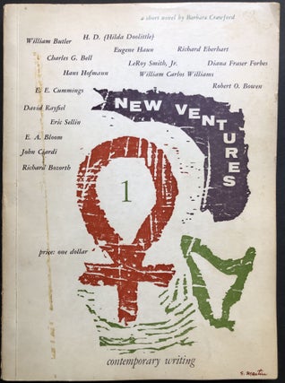 Item #H32036 New Ventures no. 1, 1954. William Carlos Williams, H. D. Hans Hofmann, E. E. Cummings