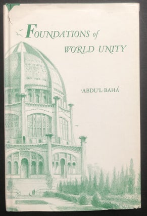 Item #H32066 Foundations of World United - inscribed by painter Mark Tobey to Leon Arkus (museum...