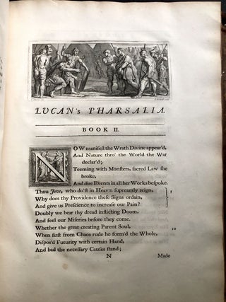 Lucan's Pharsalia, translated into English by Nicholas Rowe