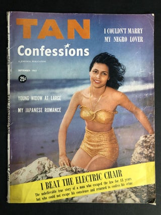Item #H32358 Tan Confessions, September 1951, Vol. 1 no. 11; African-American romance magazine....
