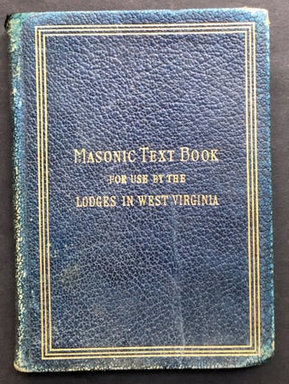 Item #H32499 Masonic Text Book...for the Use of Lodges Under the Jurisdiction of the Grand Lodge...