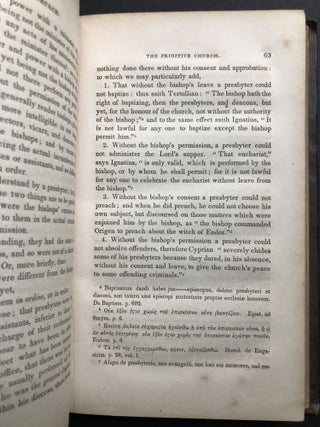 An Inquiry Into the Constitution, Discipline, Unity, and Worship of the Primitive Church: That Flourished Within the First Three Hundred Years After Christ