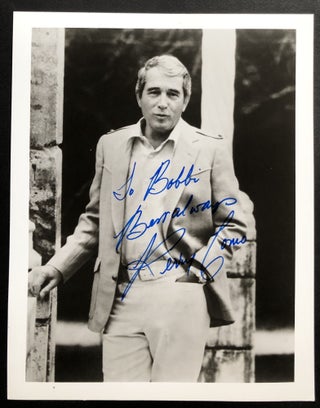 Item #H32579 8x10 photo of Perry Como inscribed to "Bobbi" Perry Como