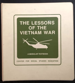 Item #H32598 The Lessons Of The Vietnam War, A Modular Textbook. William J. Duiker, ed Jerold M....