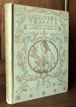 Item #H32780 Gulliver's Travels, illustrated by Arthur Rackham. Jonathan Swift