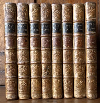 Item #H32781 The Spectator, 8 volumes complete, 1753. Joseph Addison, Richard Steele