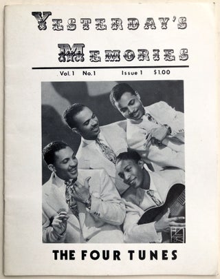 Item #H32974 Yesterday's Memories, Vol. 1 no. 1, 1975: R&B & R&R black vocal groups of the 40s...
