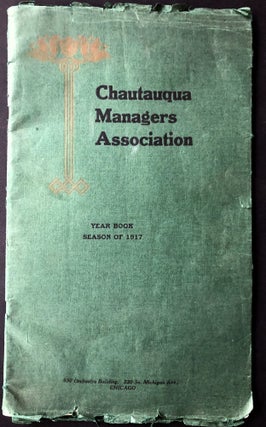 Item #H33119 1917 Year Book of the Chautauqua Managers Association (Description of events and...
