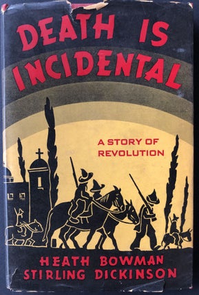 Item #H33121 Death is Incidental - signed by both -- illustrated with block prints. Heath Bowman,...