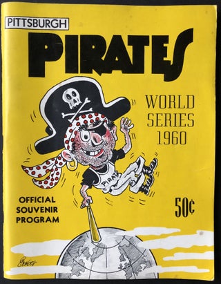 Item #H33127 Official Souvenir Program 1960 World Series, Pittsburgh vs. Yankees, Game 7 filled in!