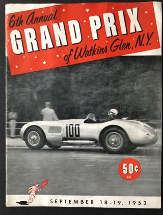 Item #H33134 Souvenir program 1953 Watkins Glen NY Grand Prix, 6th Annual