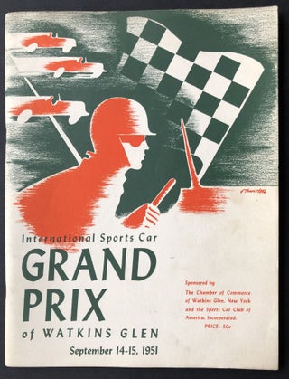 Item #H33138 Souvenir program 1951 Watkins Glen NY Grand Prix, 4th Annual