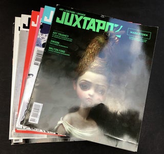 Item #H33144 7 issues of JUXTAPOZ, June 2014 - January 2015, Nos. 161, 163, 164, 165, 166, 167,...