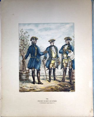 Uniformen des 1ten (Ersten) Brandenburgischen Dragoner-Regiments No. 2