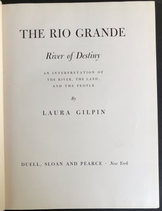The Rio Grande -- River of Destiny -- signed copy