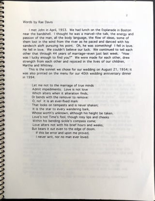 Group of books, publications, letters by/about Rae Davis, Canadian performance artist: Unfoldings, Being & Doing, etc.