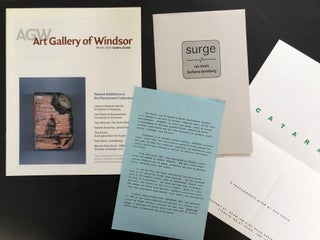 Group of books, publications, letters by/about Rae Davis, Canadian performance artist: Unfoldings, Being & Doing, etc.