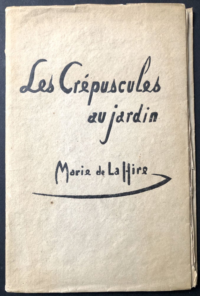 Item #H33243 Les Crepuscules au jardin - inscribed & signed, Gaspard Maillol woodcuts. Marie de la Hire.