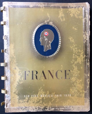 Item #H33250 France at the New York World's Fair 1939. Franklin Delano Roosevelt, Leon-Paul...