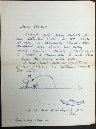 Ib Andersen og dansk natur -- with letters from Andersen (with drawings!)