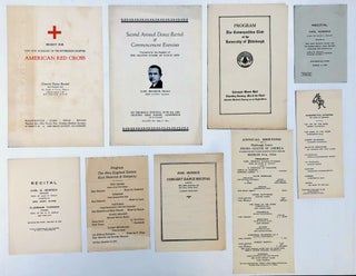 1915-1935 Archive of Pittsburgh DANCE programs, placards, ephemera: Russian school ballet