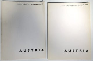Group of publications, ephemera 1961-79 by/about Josef Mikl, some signed