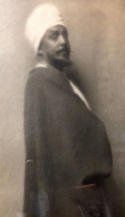 1913 signed original photo of Otis Skinner as Hajj the Beggar in "Kismet" inscribed by Skinner