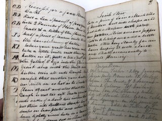 Early 19th century handwritten American recipe book: cakes, medicine, veterinary, polishes, perfume, drinks, fine arts, cordials