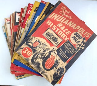Item #H33414 Indianapolis 500 Mile Race History, 1946 Supplement, 1947-1962 Official Year Book...