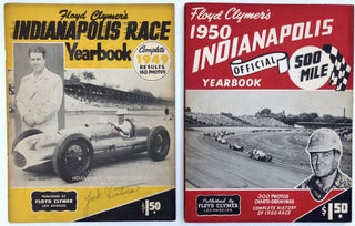 Indianapolis 500 Mile Race History, 1946 Supplement, 1947-1962 Official Year Book (18 volumes total)