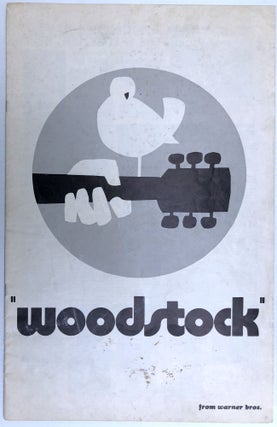 Item #H33474 Woodstock movie pressbook, 1970. Warner Bros