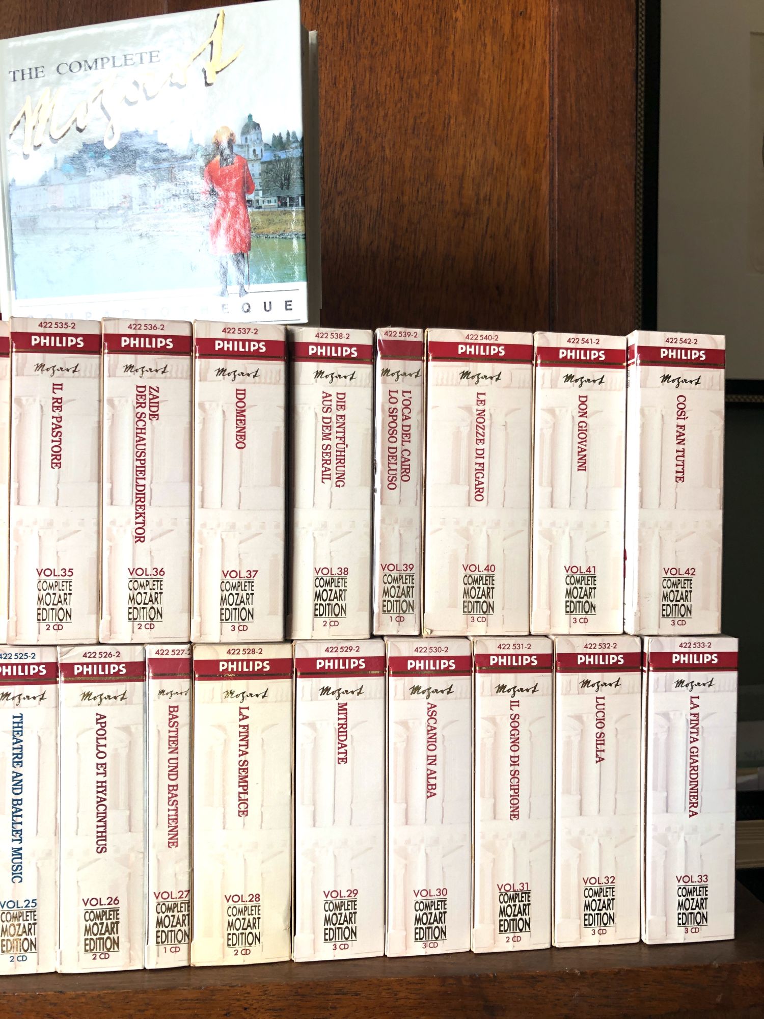 The Complete Mozart Edition, 45 volumes, 180 CDs, fine, some sealed by  Wolfgang Amadeus Mozart on Common Crow Books