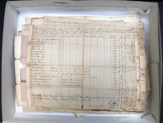 Item #H33524 Collection of mainly handwritten documents 1816-1836, Grand Lodge No. 64 Greensburg...
