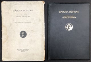 Item #H33596 Isadora Duncan: Twenty-Four Studies. Arnold Genthe, fwd Max Eastman